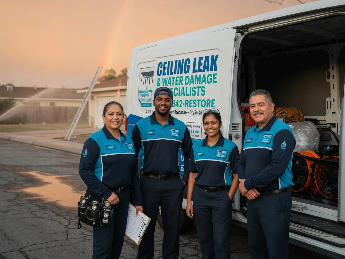 Ceiling Leak Cleanup company in College Grove, TN