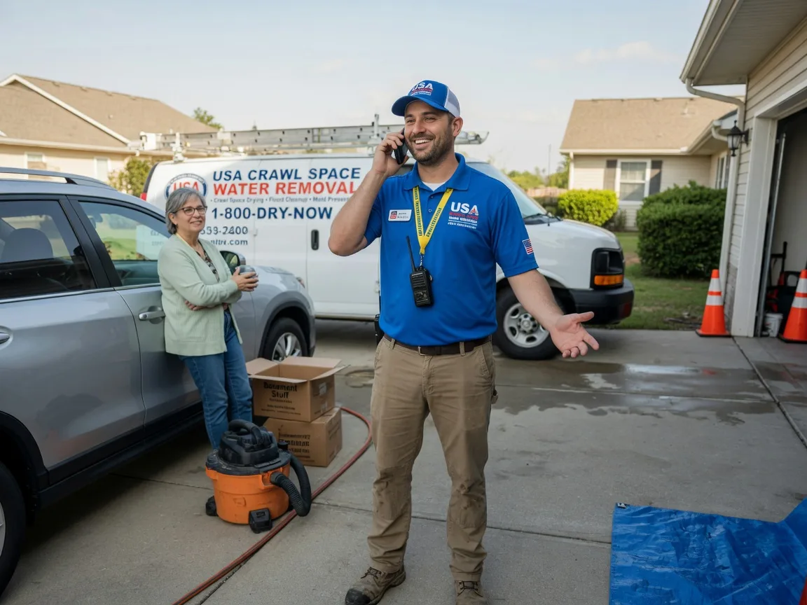 Crawl Space Water Removal College Grove, TN FAQs
